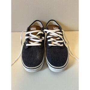 Vans Off The Wall Atwood Blue Denim Sneaker 500714 Size 11